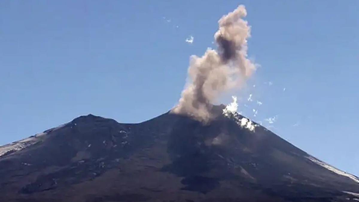 Popocatepetl Yanarda'nda hareketlilik! Vatandalara uyar yapld