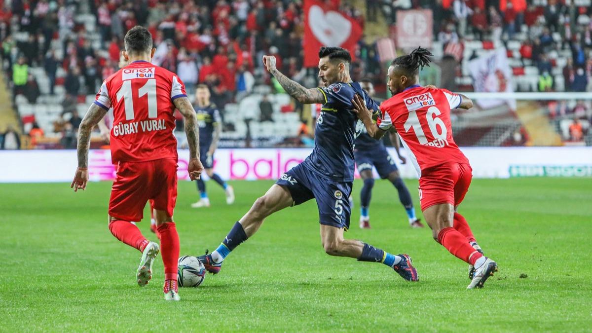Ma sonucu: Antalyaspor 1-1 Fenerbahe
