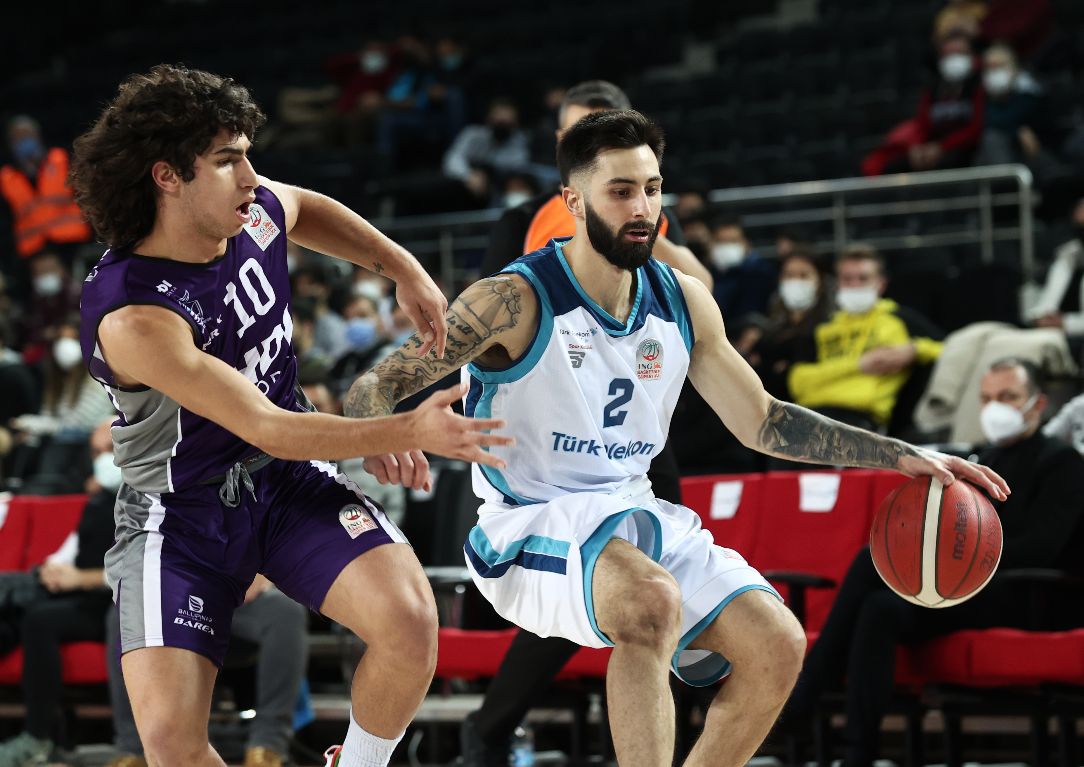 T�rk Telekom, Afyon Belediyespor'u 50 say� farkla devirdi