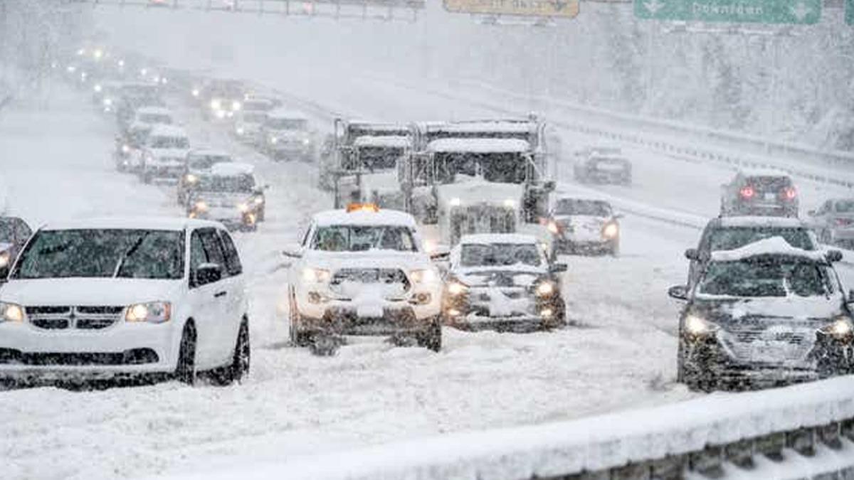 ABD'de kar frtnas hayat olumsuz etkiledi