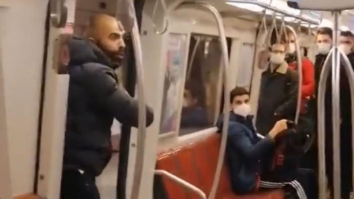 Metrodaki bakl tehdit olaynda gvenlik grevlilerine balatlan soruturma