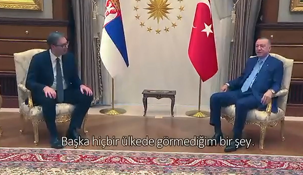 S�rbistan Cumhurba�kan� Vucic: Ba�ka hi�bir �lkede g�rmedim