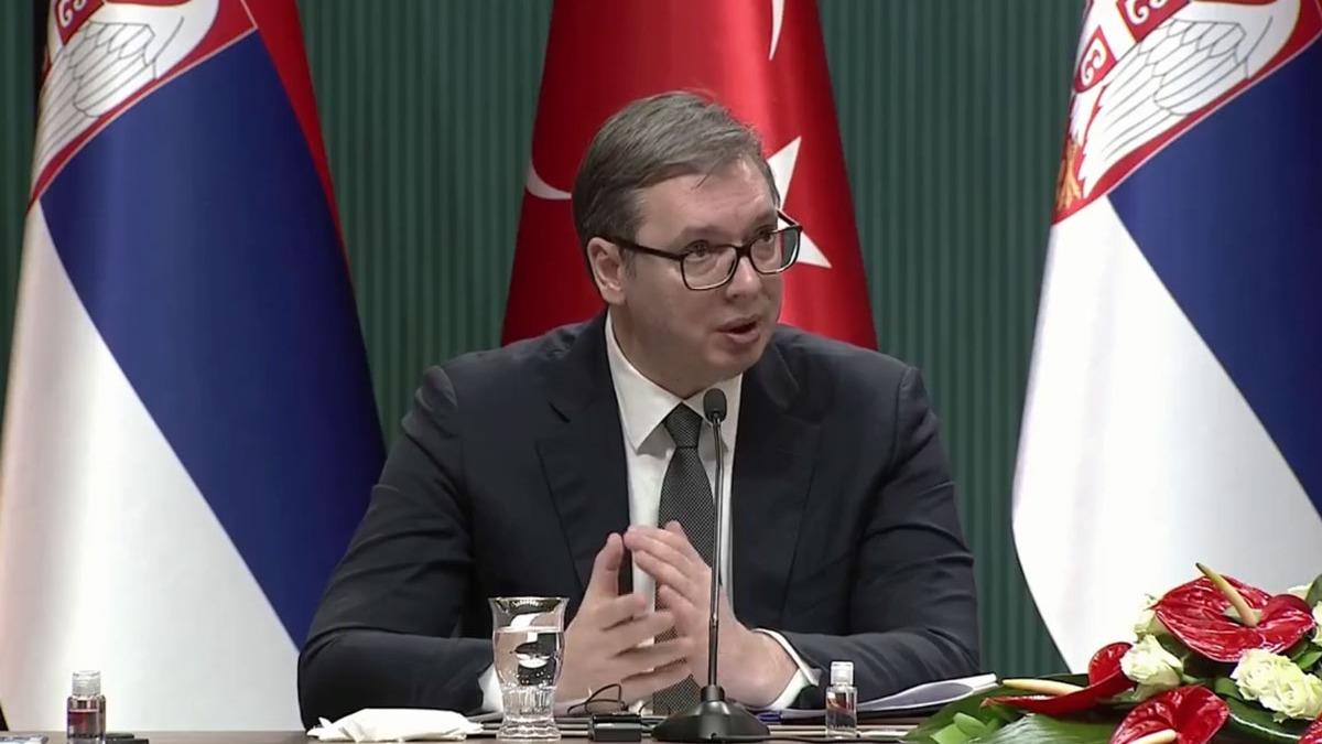Srbistan Cumhurbakan Vucic: Trkiye ile tarihin en iyi ivmesini yakaladk