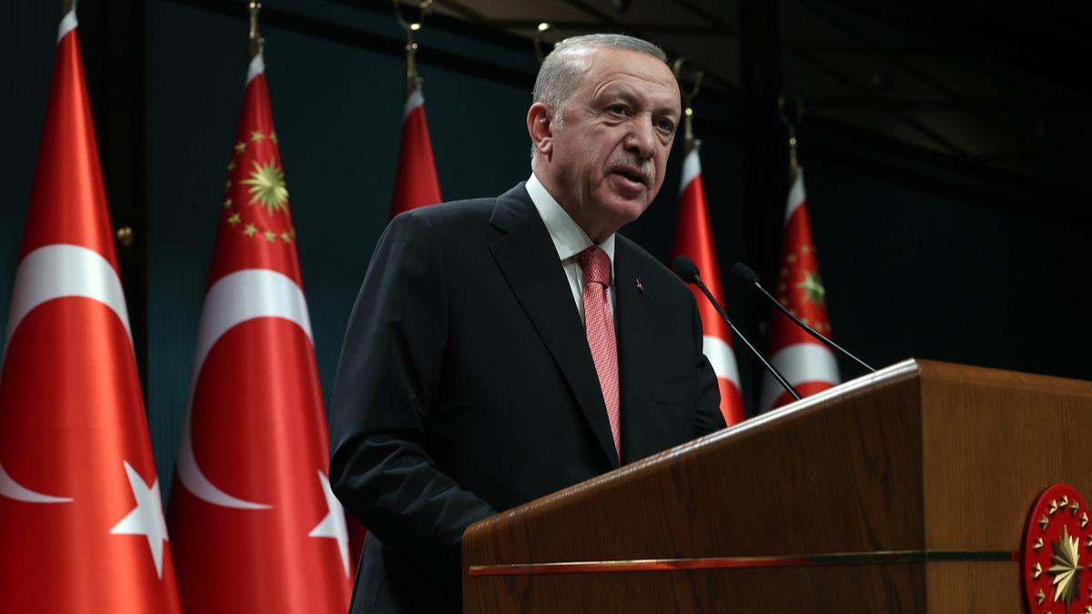 Cumhurbakan Erdoan Kabine sonras duyurdu! Yeni destek paketleri geliyor