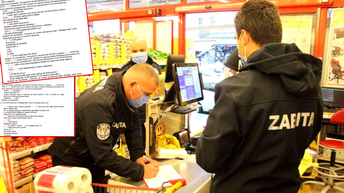 Marketlerin yaz��malar� if�a oldu! 'Abi �aka m�s�n�z? Fiyat� neden geri �ektiniz'