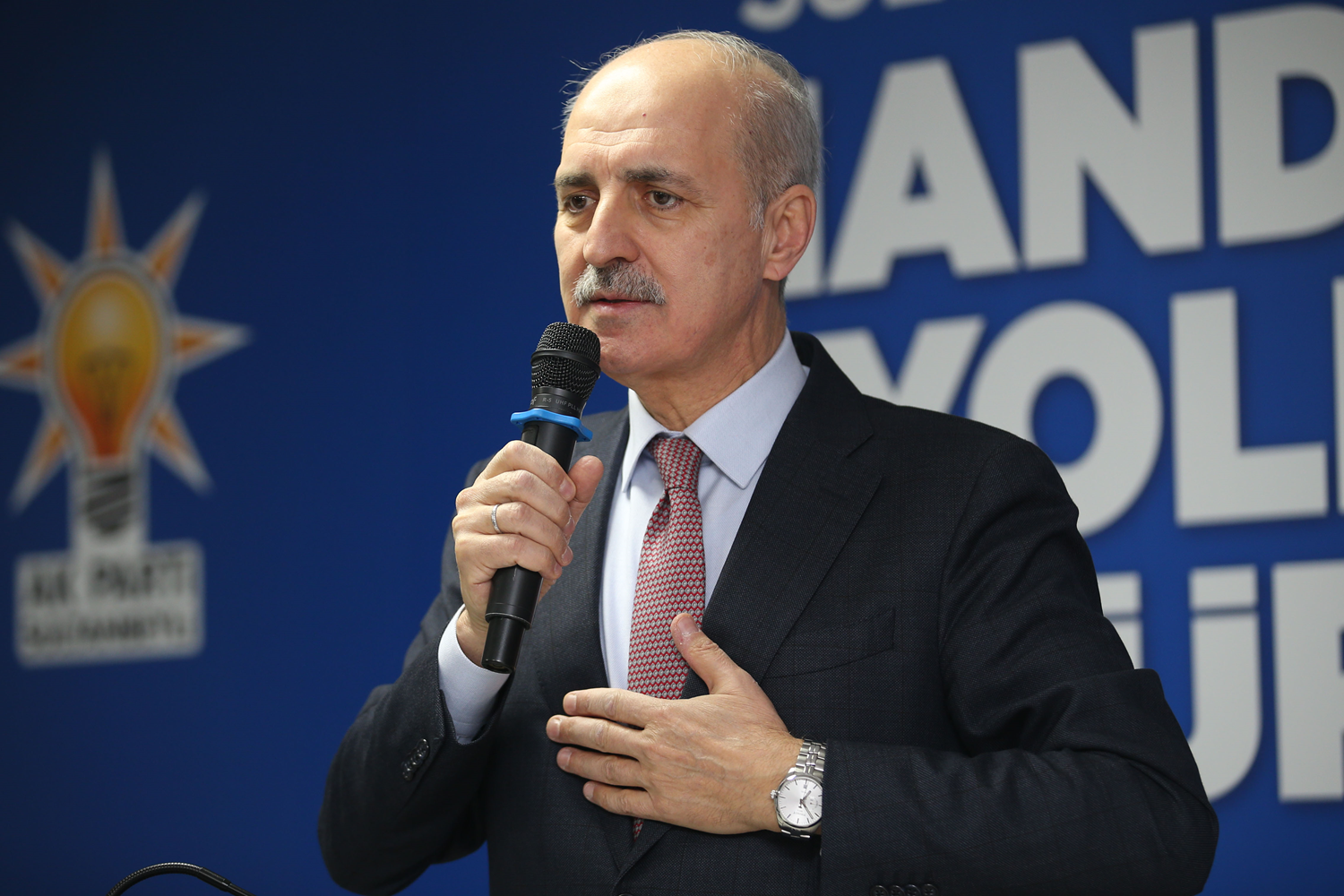 AK Partili Kurtulmu�: Zafer kazanarak yolumuza devam edece�iz