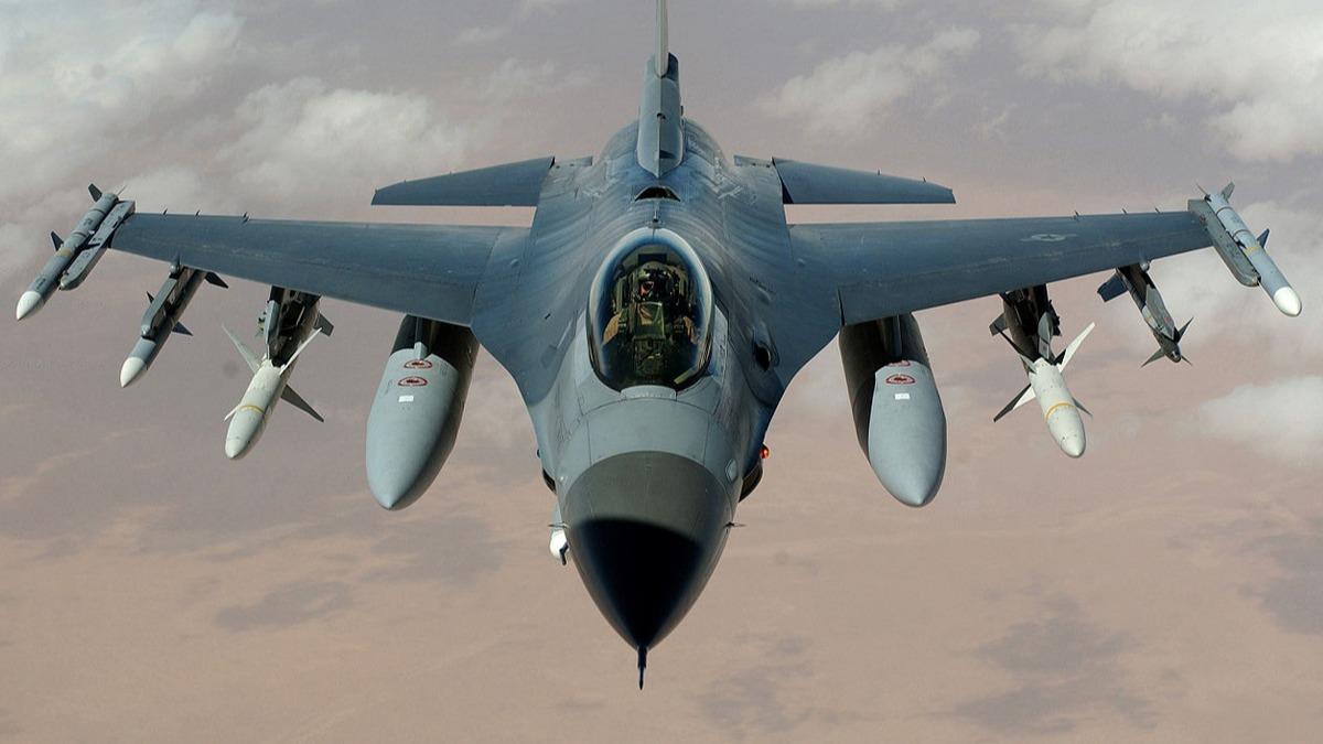 Gelimi Saldrgan Sava Ua! F-16 AAF ilk testi geti