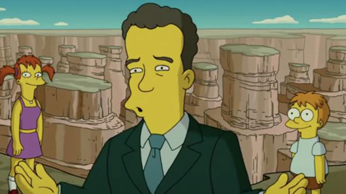 Hepsi bir bir gereklemiti... Simpsonlar'dan yeni kehanet: Tom Hanks ve Biden