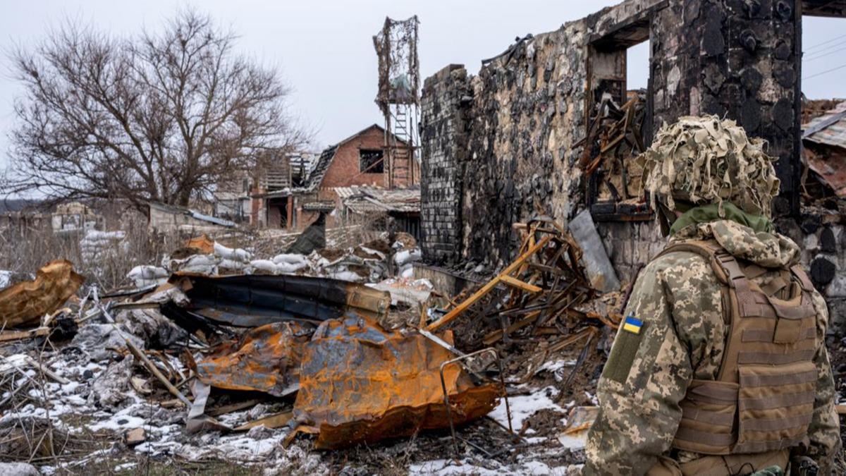 Donbas'n Stanitsia Luganska cephe hatt grntlendi