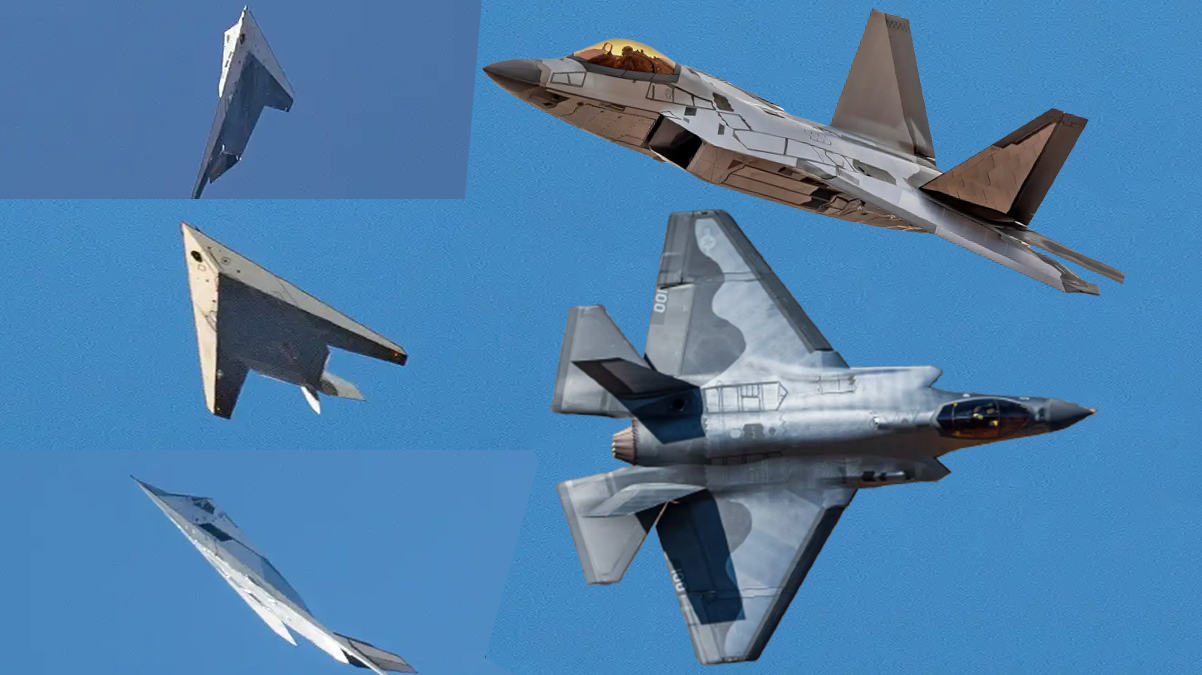 Gizemli kaplama! F-35 ve F-117 g�renleri hayrete d���rd�