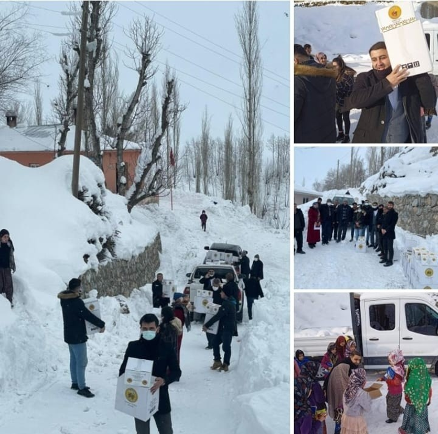 Van Bah�esaray'da Ba�kan Sab�rl�'dan karne hediyesi