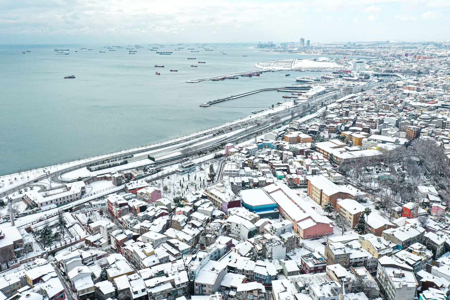 stanbul'da kar alarm! Valilik 6 yeni tedbiri aklad