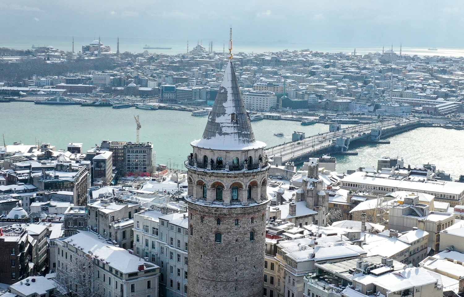 stanbul'da kar yerini yamura brakacak