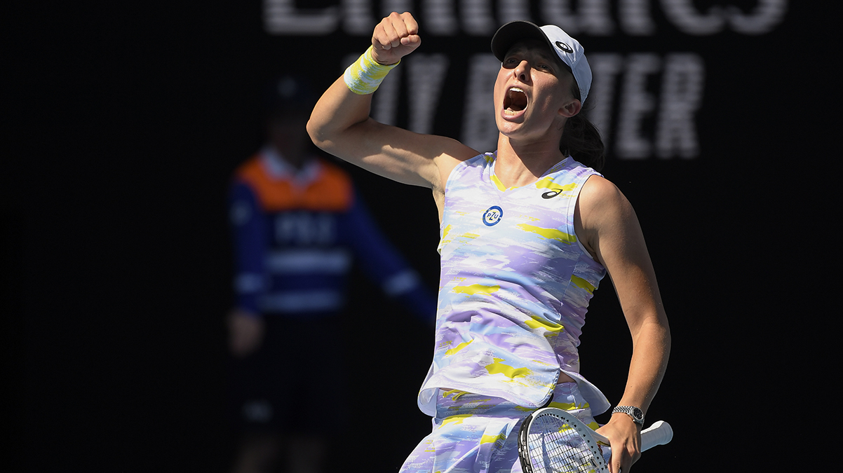 Avustralya A��k'ta Swiatek ve Collins yar� finalde