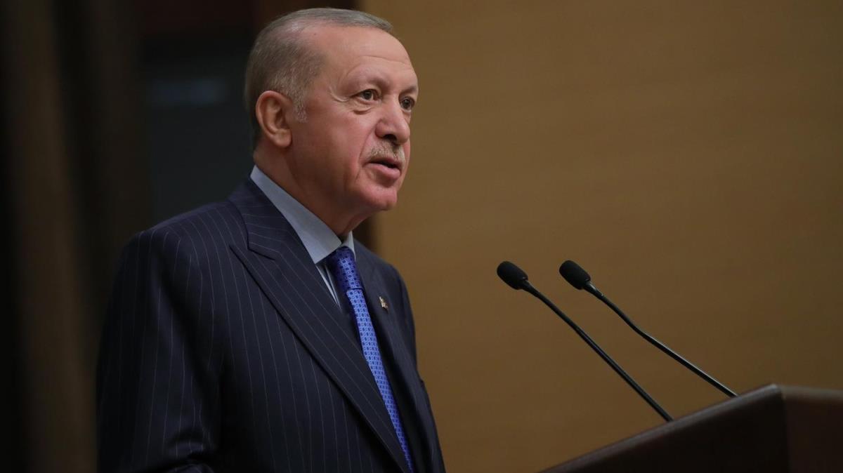 Cumhurbakan Erdoan canl yaynda uyard: Tam bir felaket habercisi