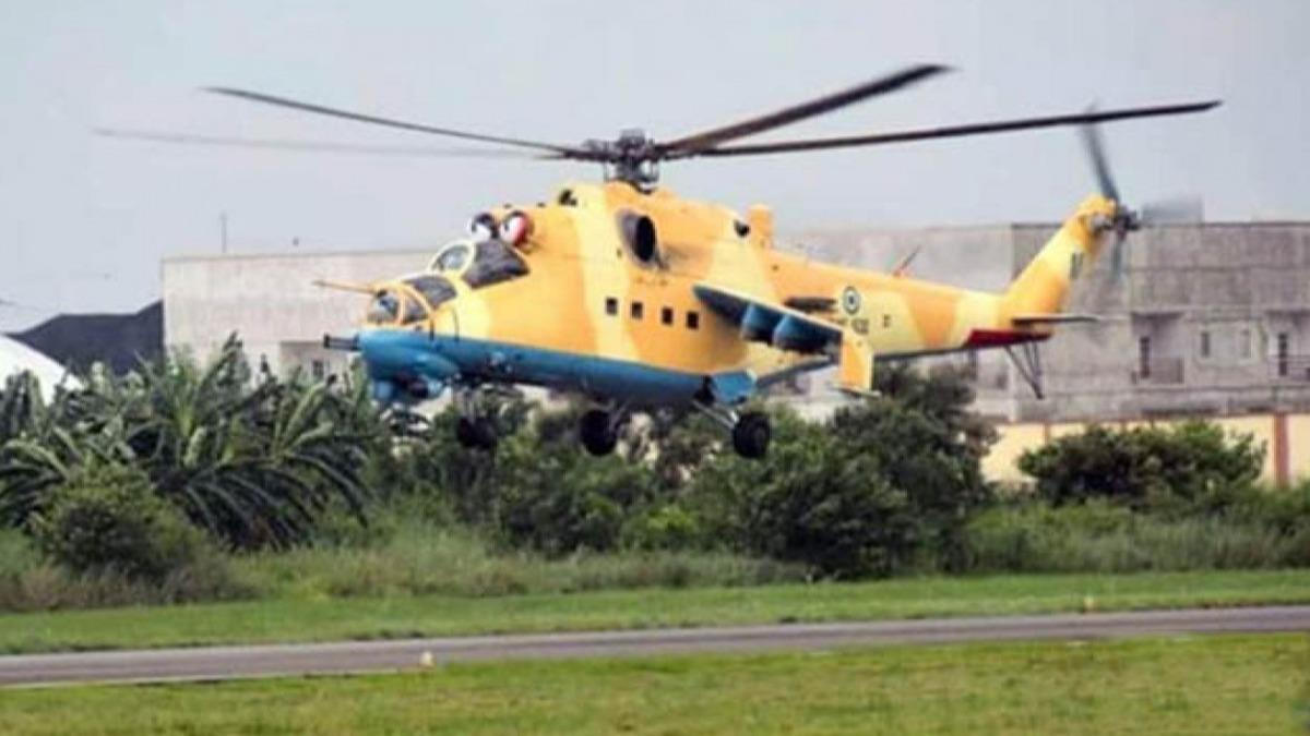 Nijerya'da helikopter dt! ok sayda yaral