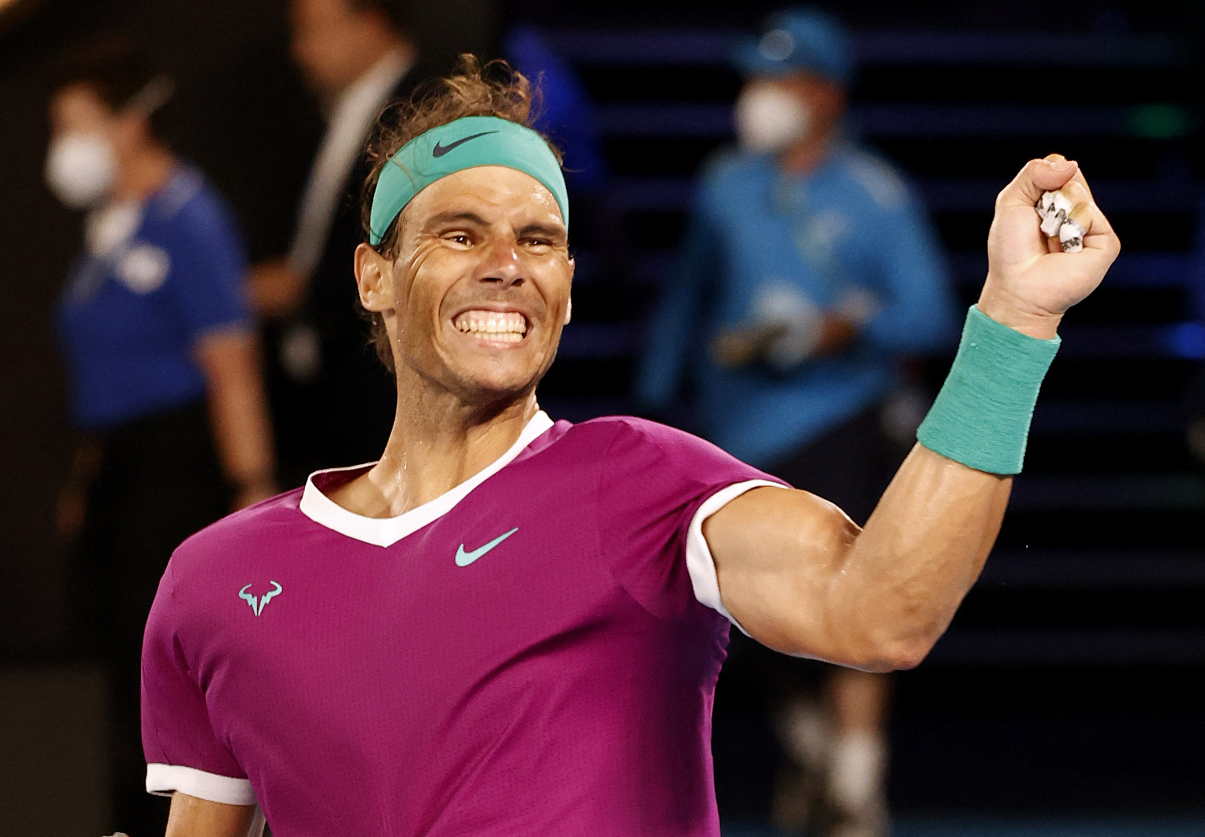 Avustralya A��k'ta ilk finalist Rafael Nadal