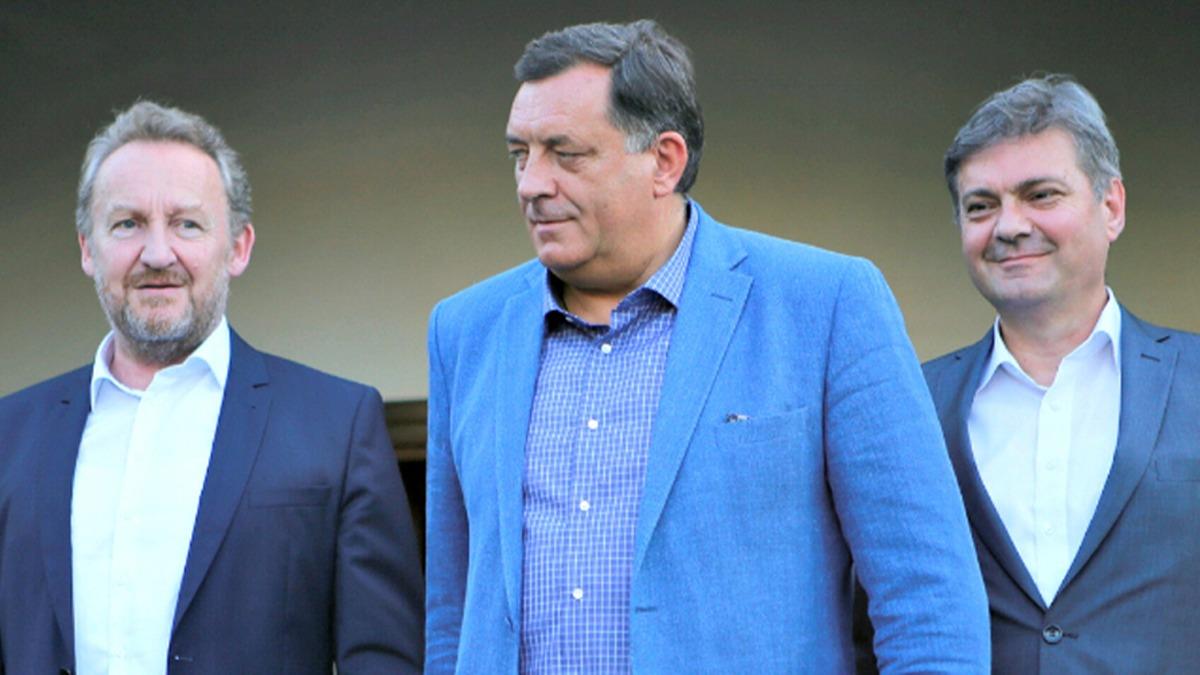 Bosna Hersek'te uzla: Dodik'in artna zetbegovi'ten destek
