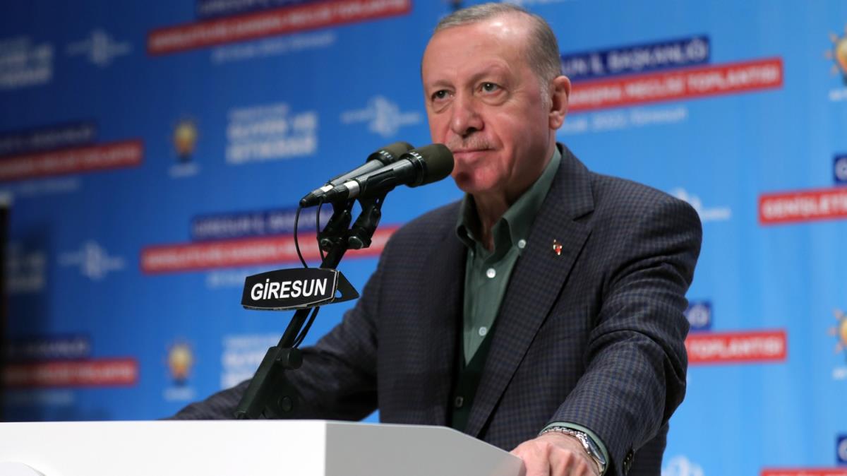 Cumhurbakan Erdoan: Biz sloganlarla deil, icraatmzla konuuruz
