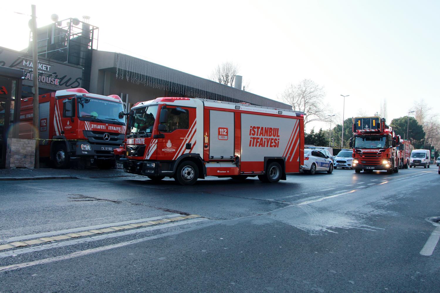 Kuru�e�me'de restoranda yang�n