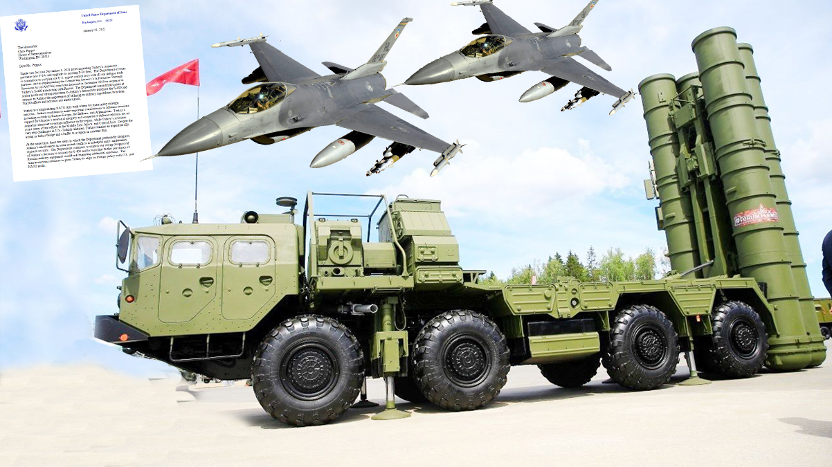 T�rkiye d��manlar�n�n S-400 ve F-16 mektubuna ABD D��i�leri b�rokrat� Doruko�lu'ndan cevap
