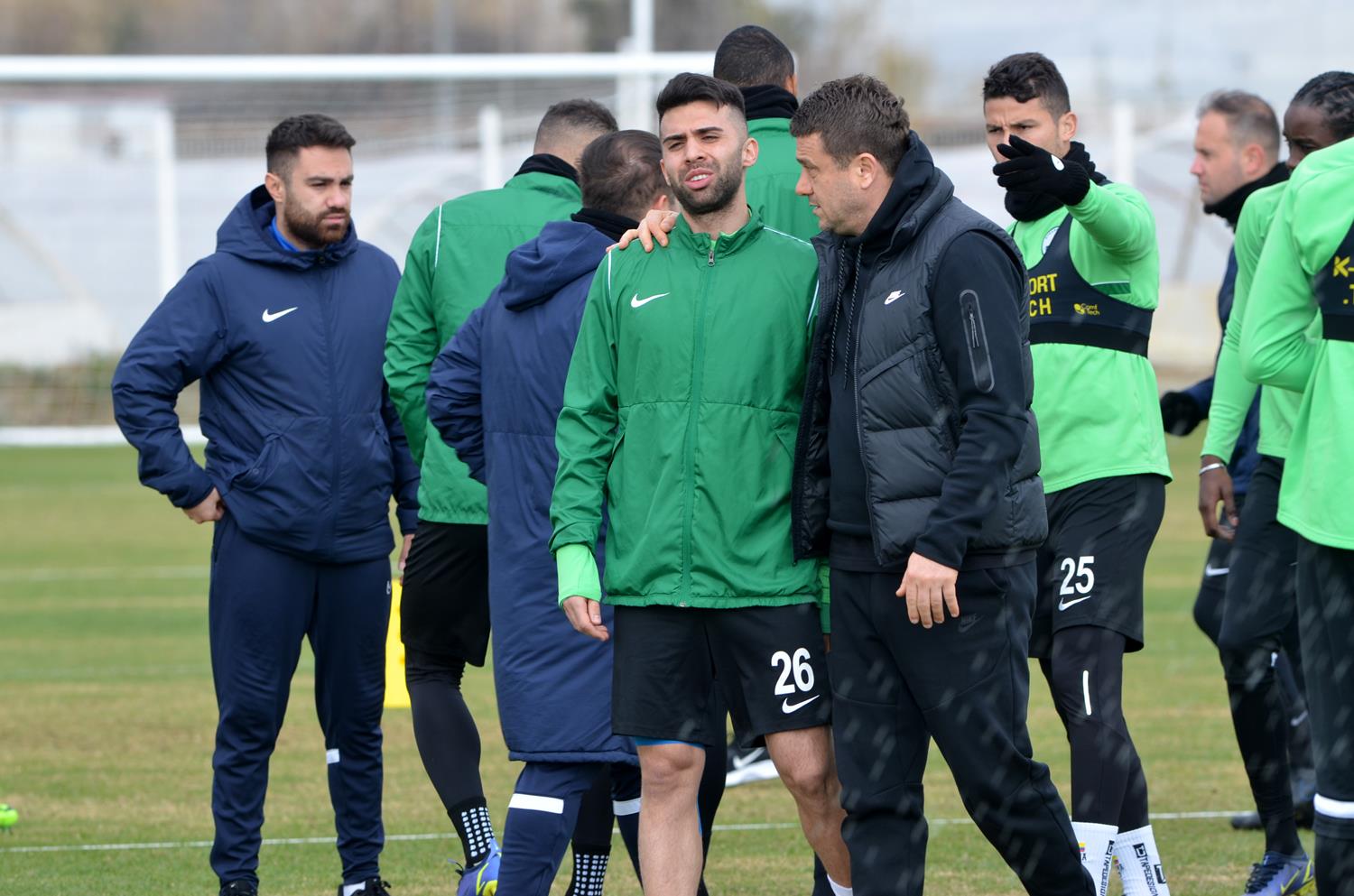Giresunspor'dan Okan Kocuk ve Oulcan alayan aklamas