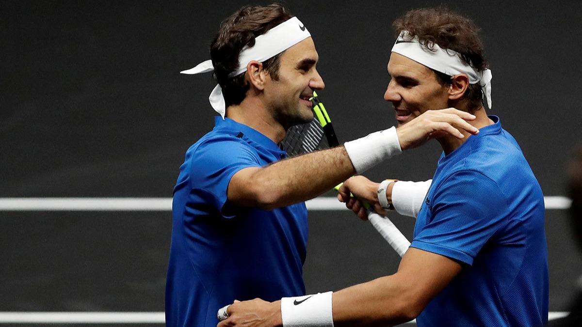 Roger Federer ve Rafael Nadal ayn takmda