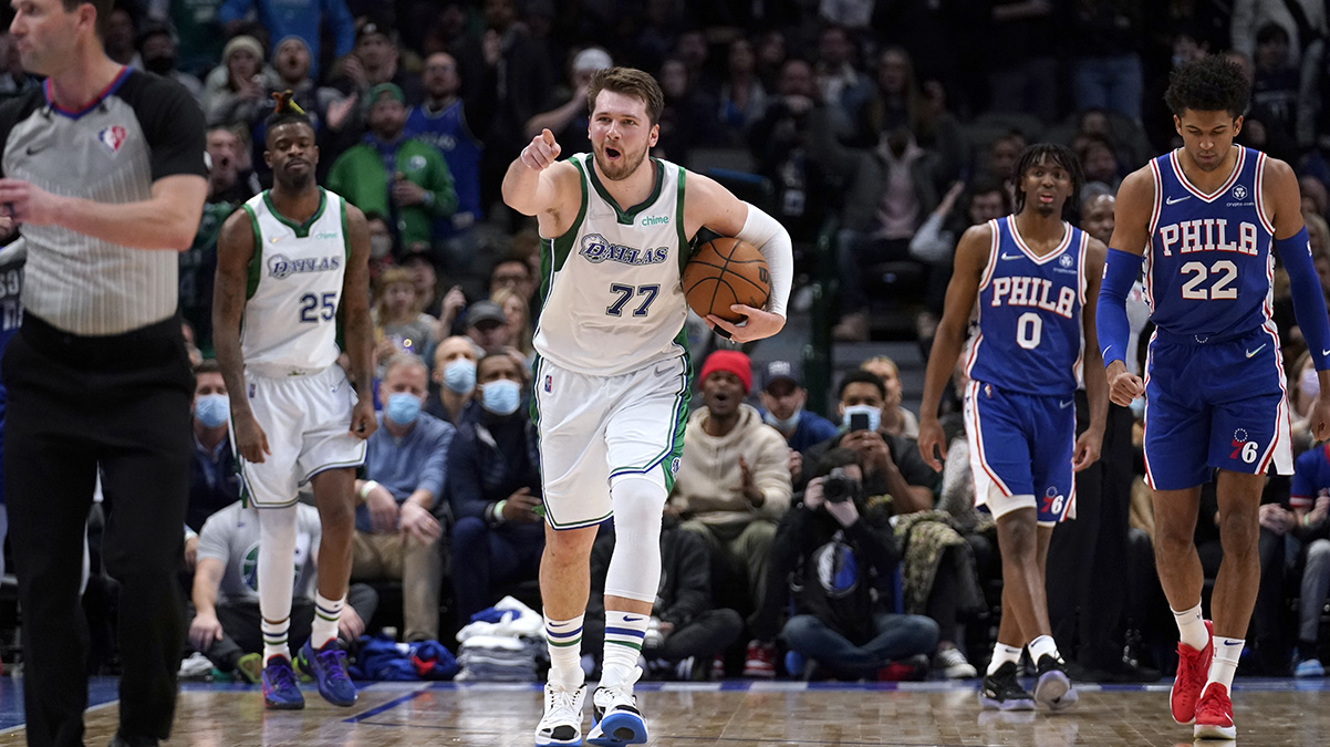 Dallas Mavericks, Luka Doncic'in 'triple double'�yla kazand�