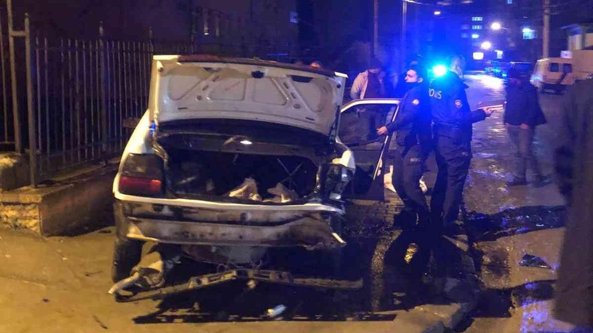 Trabzon'da trafik kazas: 8 yaral