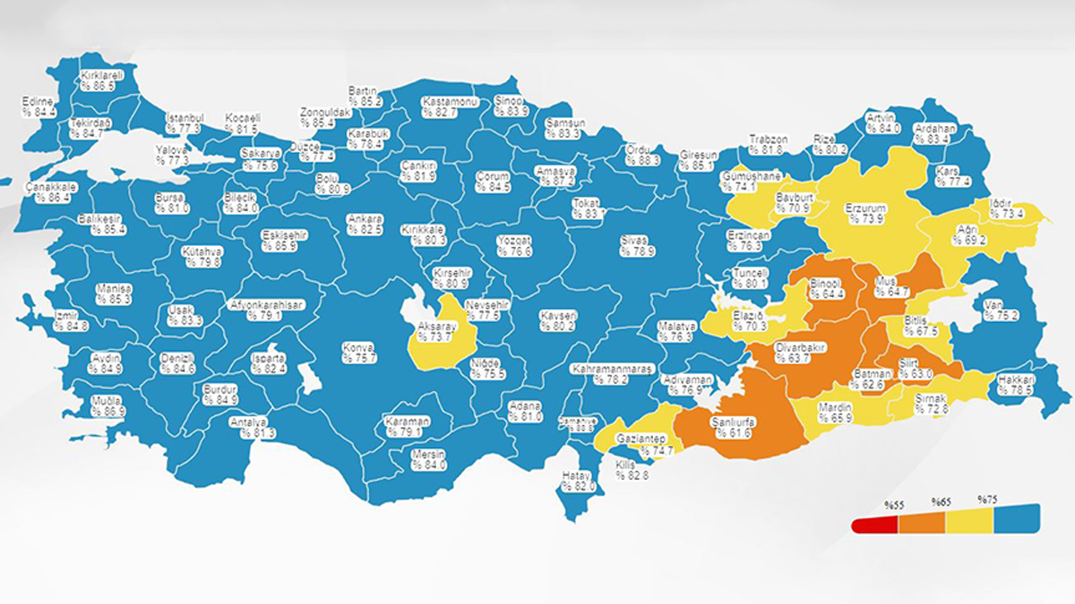 G�ncel koronavir�s tablosu a��kland�