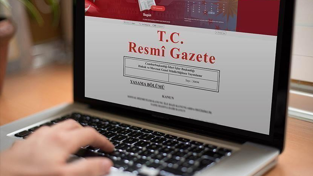 Resmi Gazete'nin m�kerrer say�s� yay�mland�
