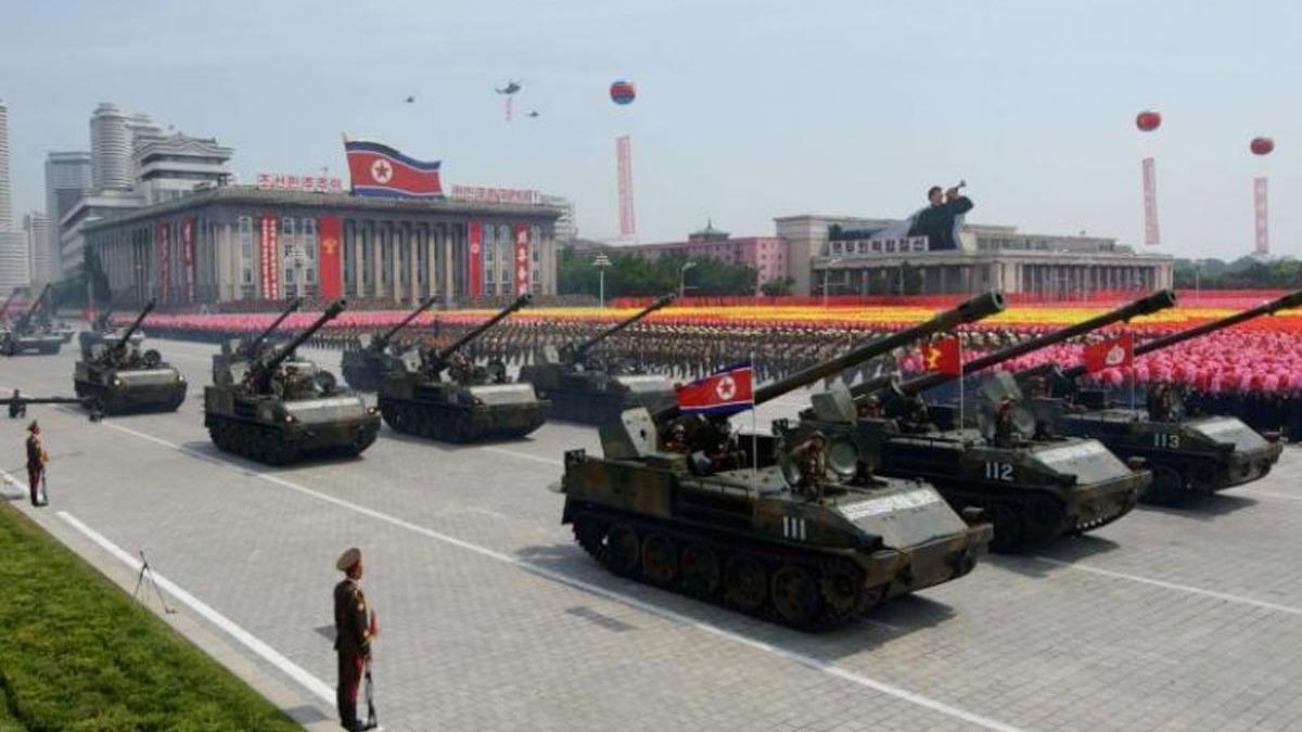 Kuzey Kore'nin askeri geit treni hazrlnda olduu iddia edildi