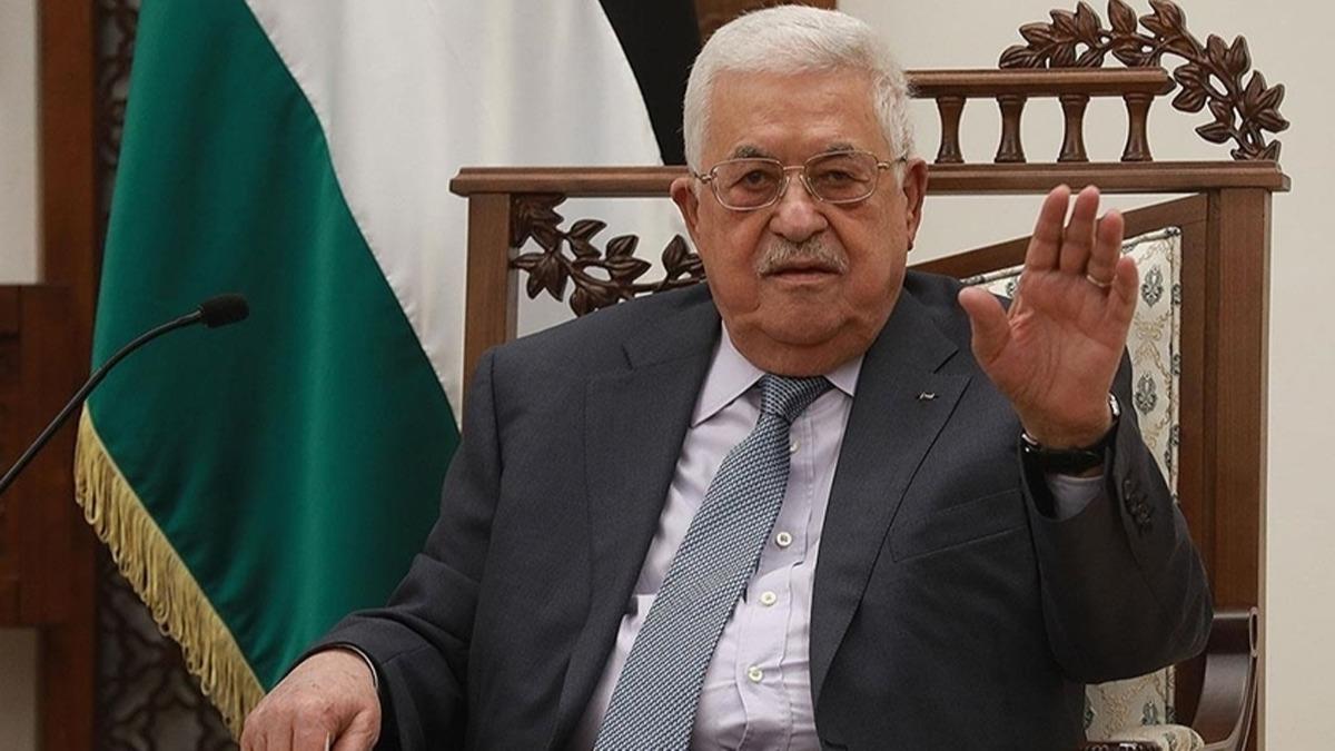 Filistin Devlet Bakan Abbas: Irk uygulamalarn durmas iin bask yaplmal
