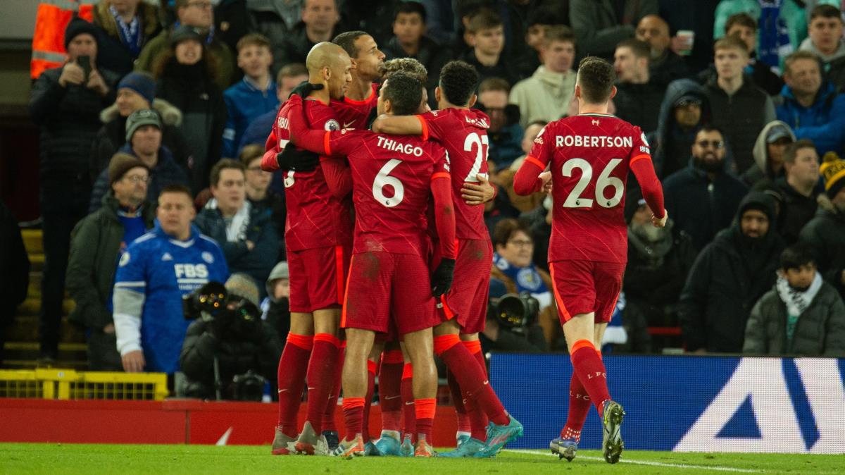 Liverpool evinde Leicester City'i 2 golle ykt