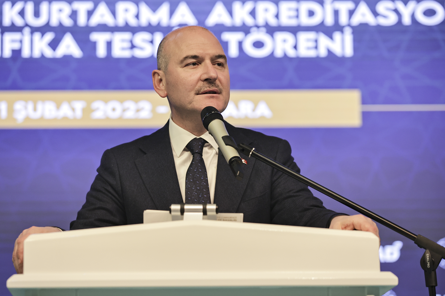 Bakan Soylu: Bu y�l� 'Afet Tatbikat Y�l�' olarak ilan ettik