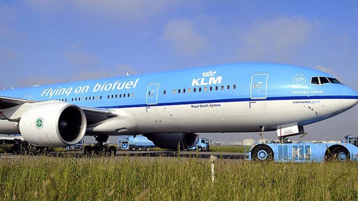 KLM Ukrayna'ya tm uularn iptal etti