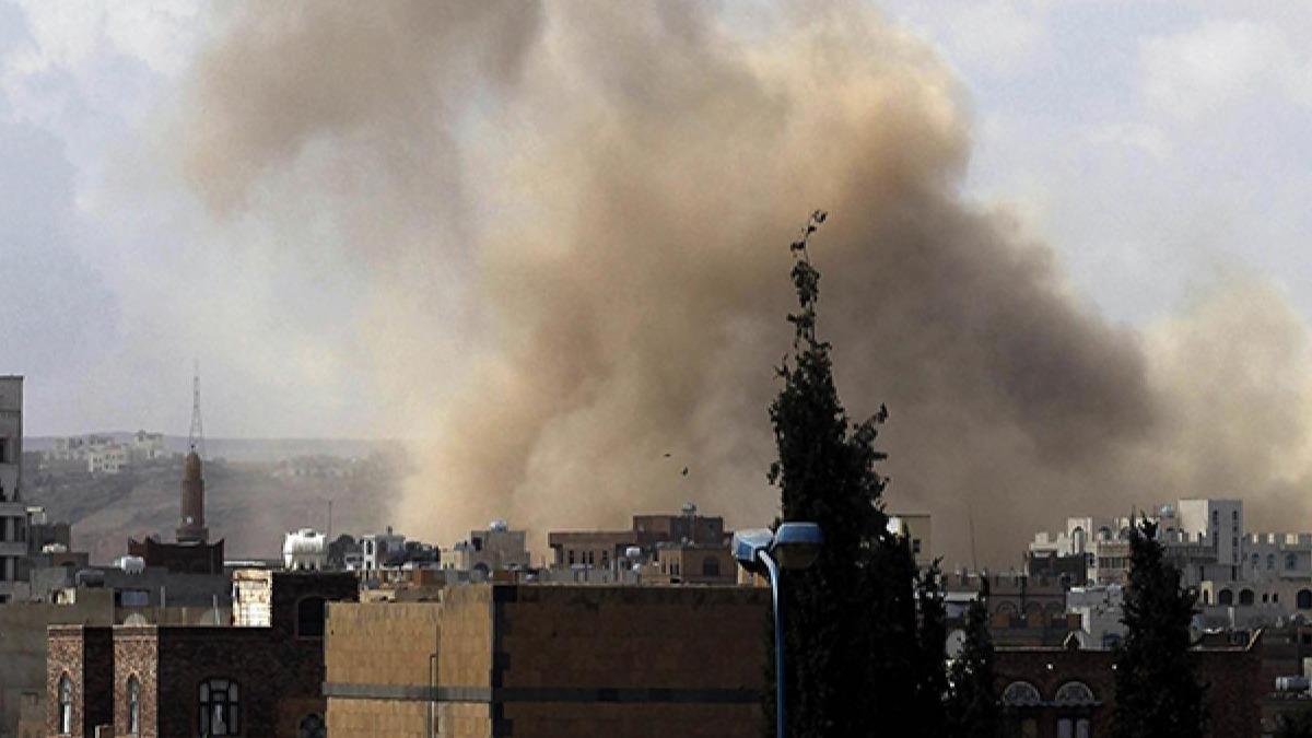 Arap koalisyon glerinden Sana'ya operasyon