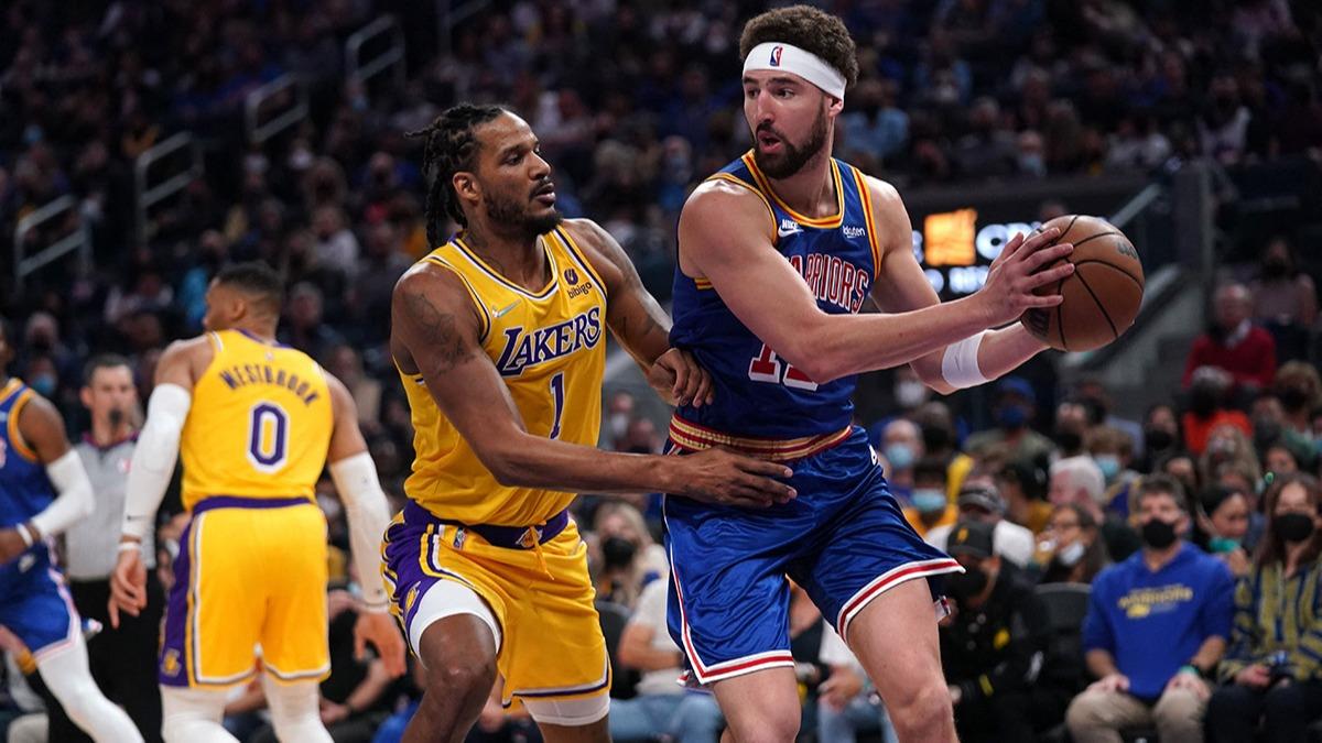 Lakers, deplasmanda Warriors' geemedi