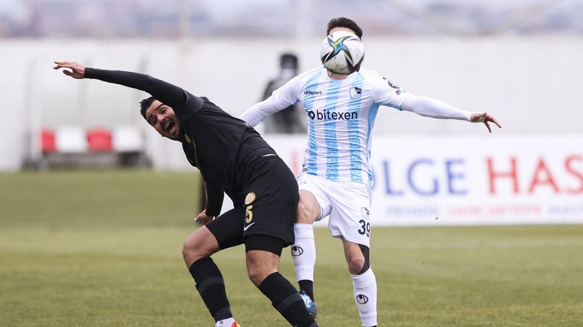 mraniyespor - Erzurumspor manda gol dellosu