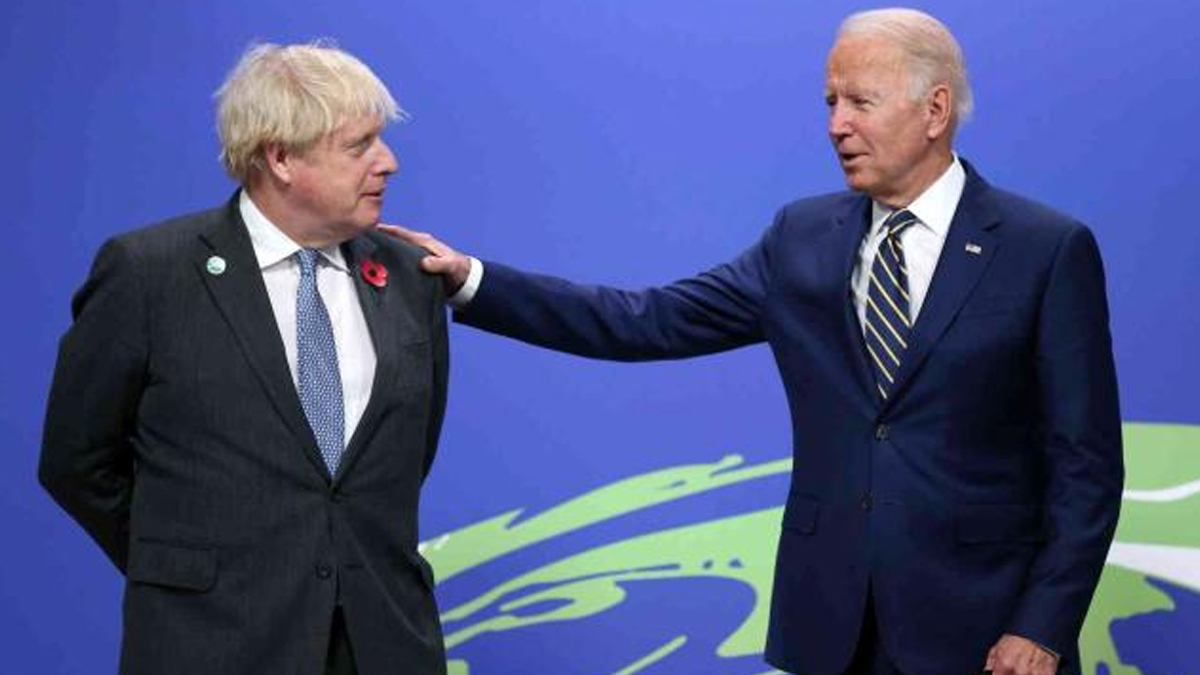 Johnson ve Biden, telefonda Ukrayna'y� g�r��t�
