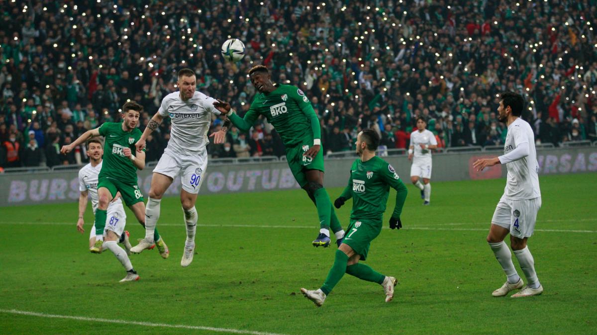 9 kii Tuzlaspor, Bursaspor'u tek golle yendi