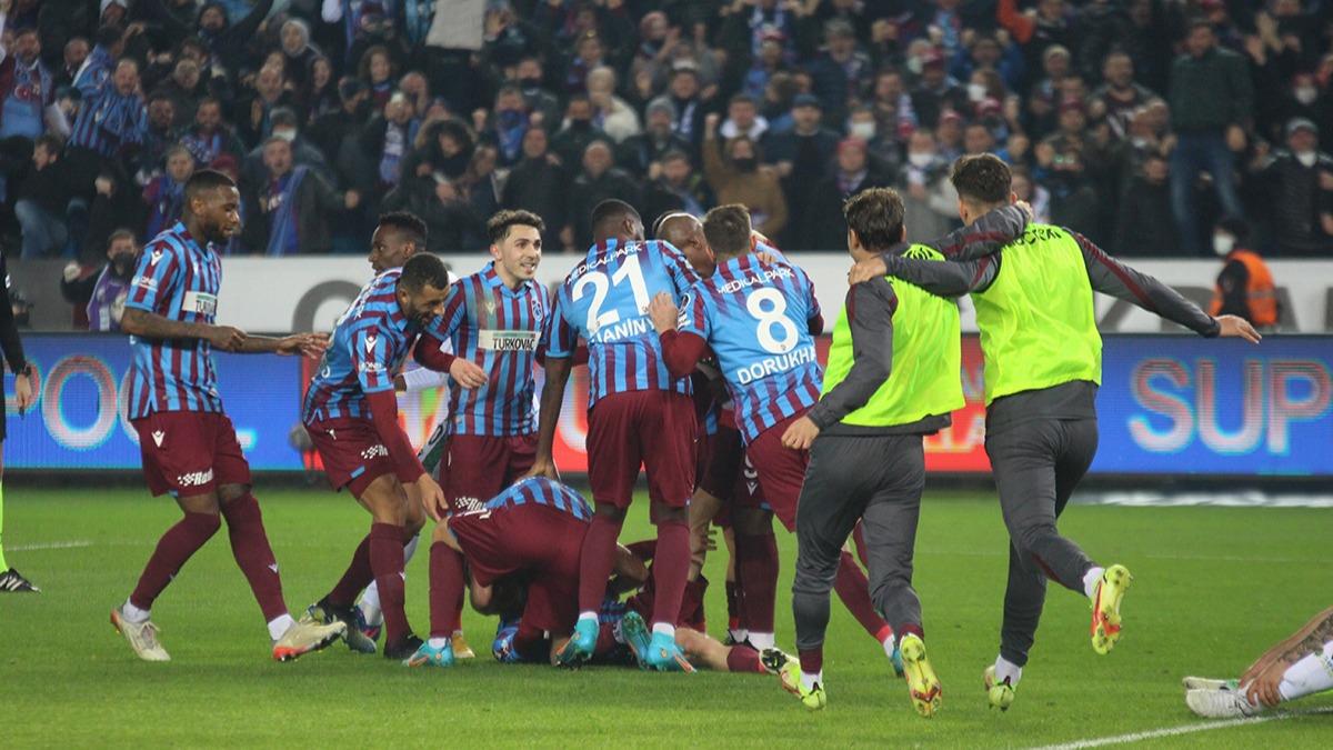 Trabzonspor evinde de deplasmanda da lider