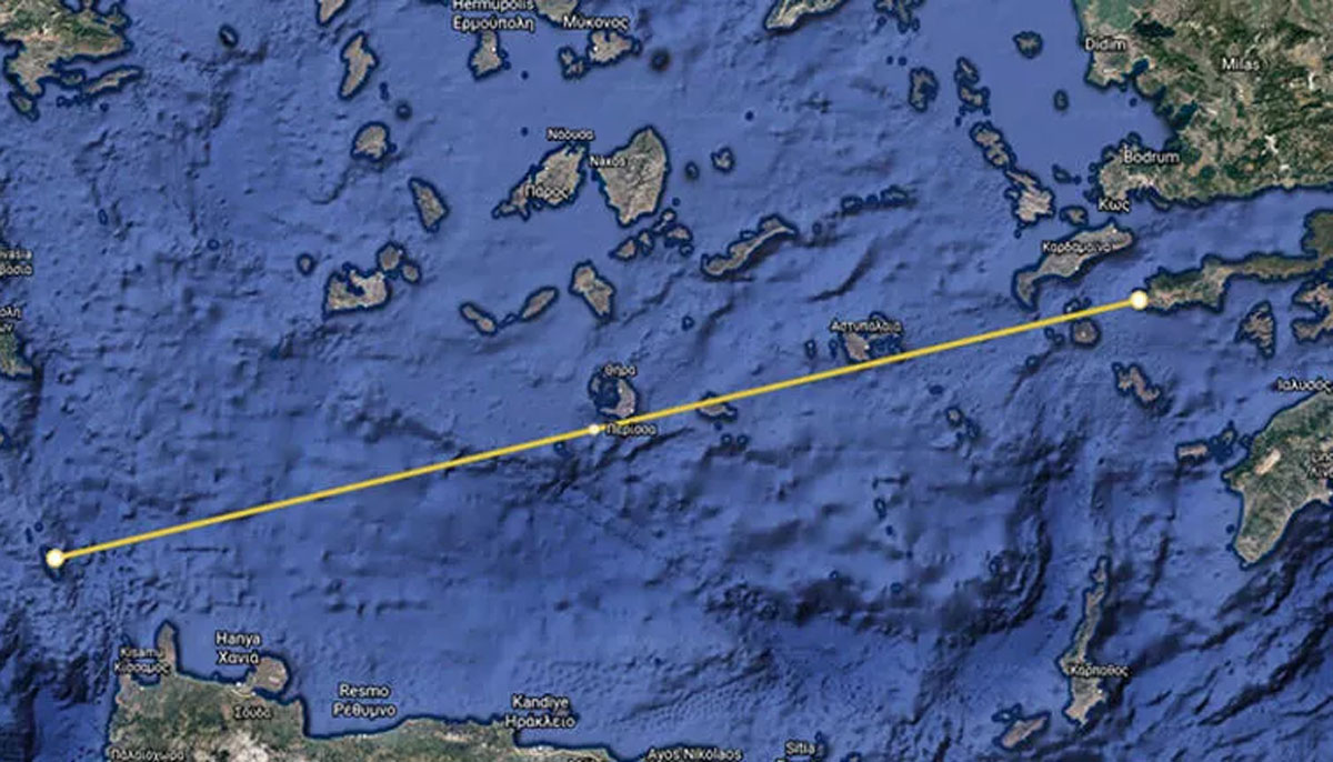 T�rkiye'ye 375 km uzakta bulundu! S�rr� ��z�lemiyor