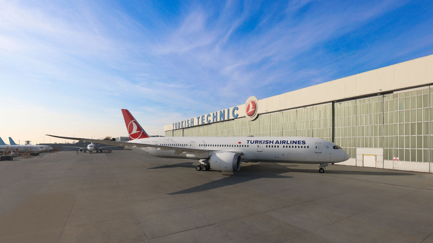 THY Teknik A�, 'Boeing 787 Dreamliner'�n �s bak�m�n� ba�ar�yla ger�ekle�tirdi