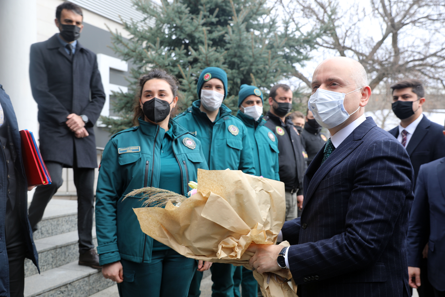 Ula�t�rma ve Altyap� Bakan� Adil Karaismailo�lu, Bulgaristan ziyareti �ncesi Kap�kule S�n�r Kap�s�'n� ziyaret etti