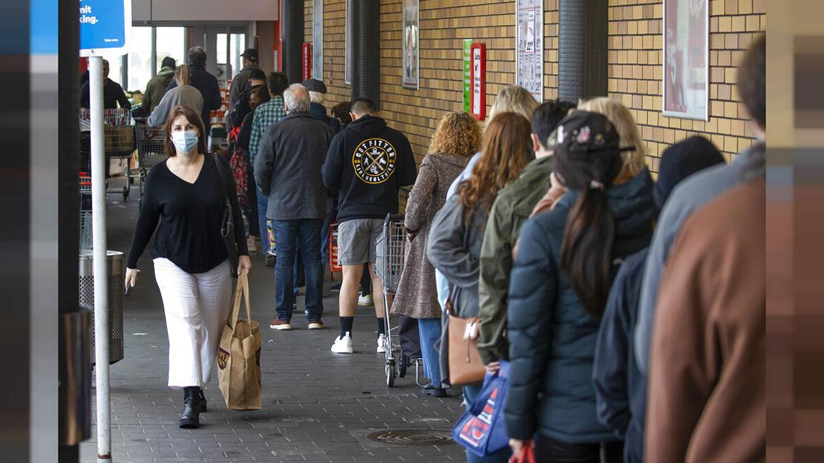 Yeni Zelanda'da ilk kez g�nl�k vaka say�s� en y�ksek seviyeye ula�t�