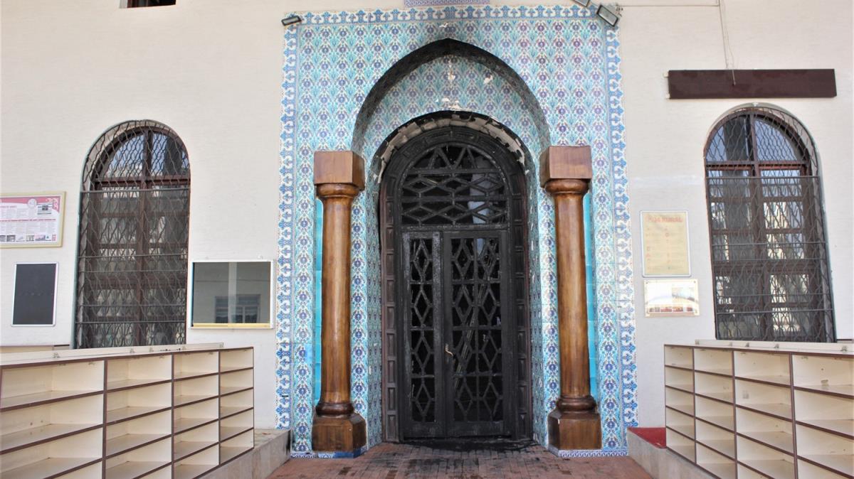Osmaniye'de Enverl Hamit Camisi'nde yangn kt