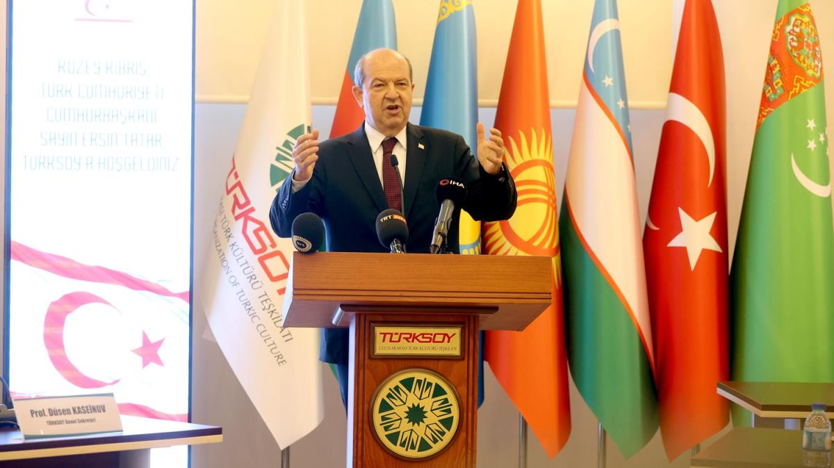 KKTC Cumhurbakan Tatar'dan, egemenlik vurgusu