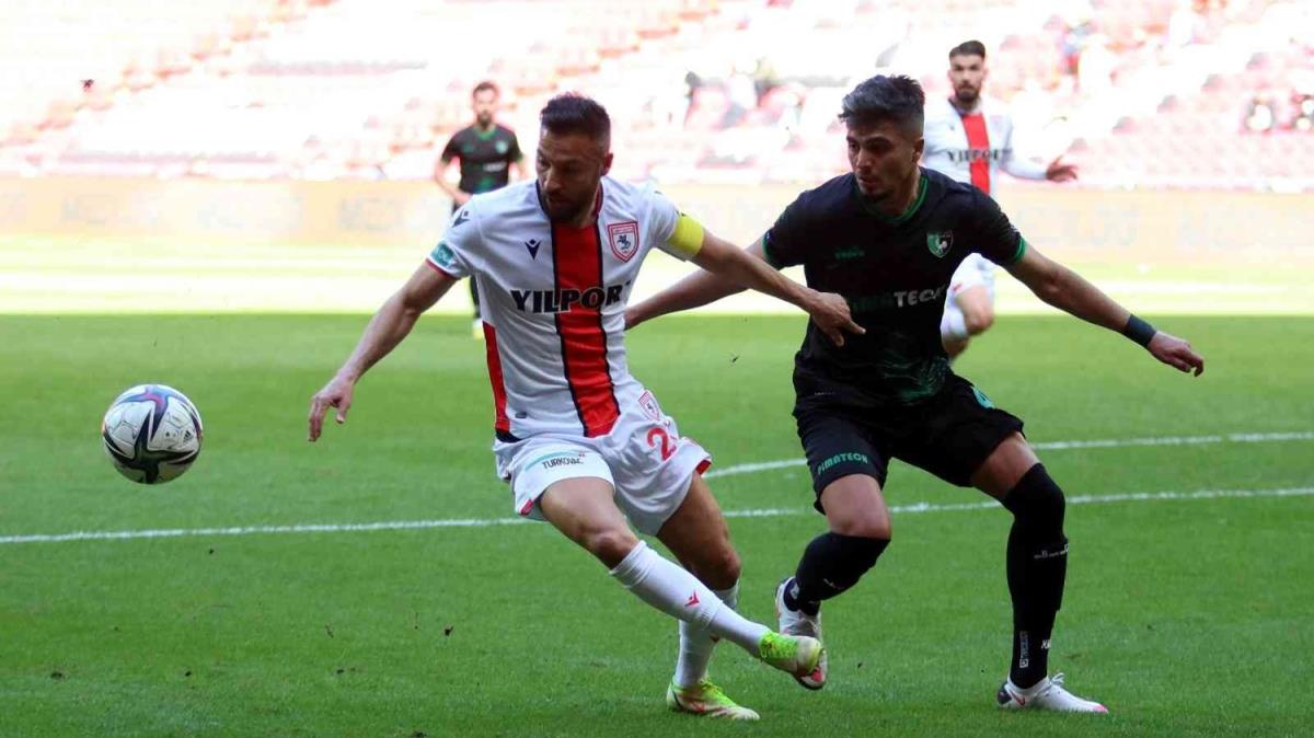 Samsunspor'dan Denizlispor'a gol yamuru, Yasin ztekin'den hat-trick