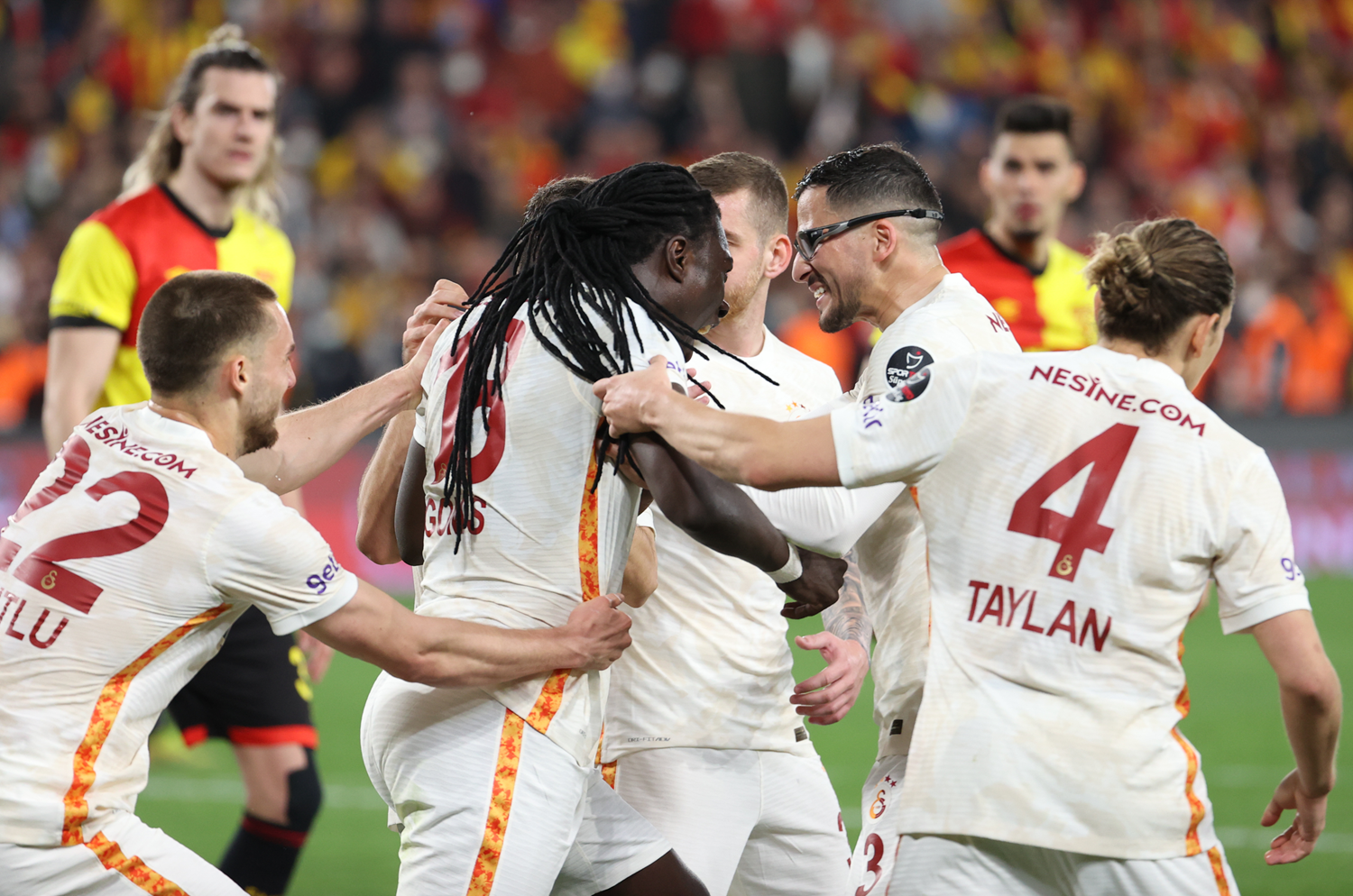 Galatasaray'�n 6 ma�l�k galibiyet hasreti sona erdi